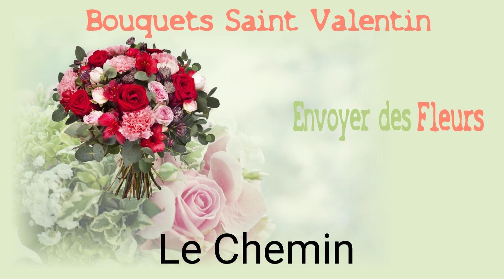 Roses de Saint-Valentin livrées à Le Chemin